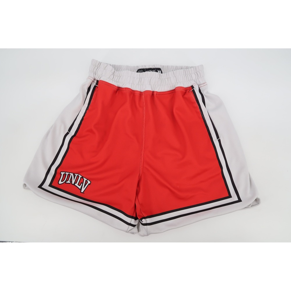 19Nine UNLV Runnin Rebels Basketball Shorts Mens Medium Red 1989-90 Vintage